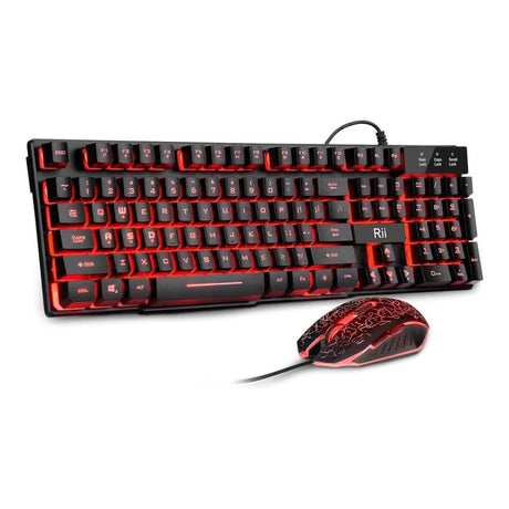 RII RK108 Wired Gaming Keyboard and Mouse Combo