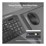 Rii RK200 Wireless Keyboard and Mouse Combo