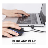 RII RM105 RGB Wired Mouse Black