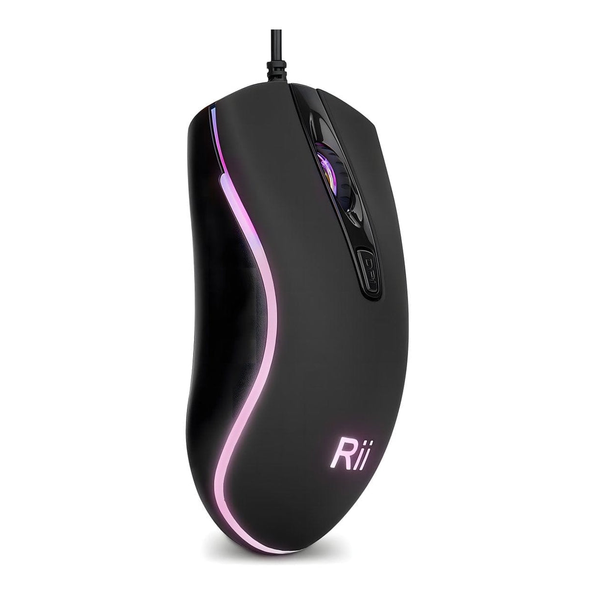 RII RM105 RGB Wired Mouse Black