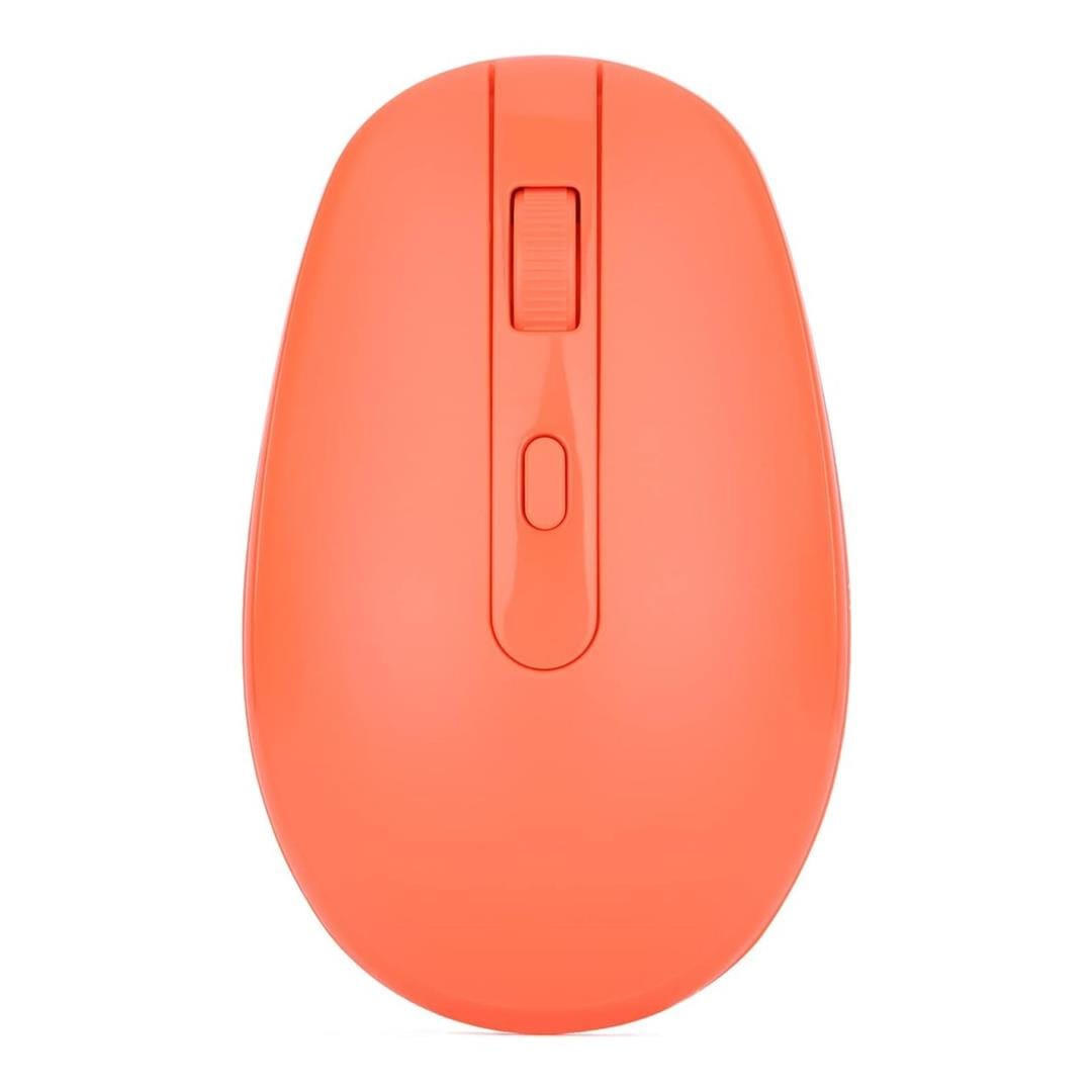Rii RM700 Soft Click Wireless Mouse with Nano USB Receiver Orange RM700-ORN