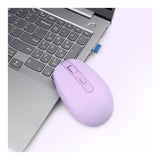 RII RM700-PURP Silent 2.4G Wireless Mouse Purple