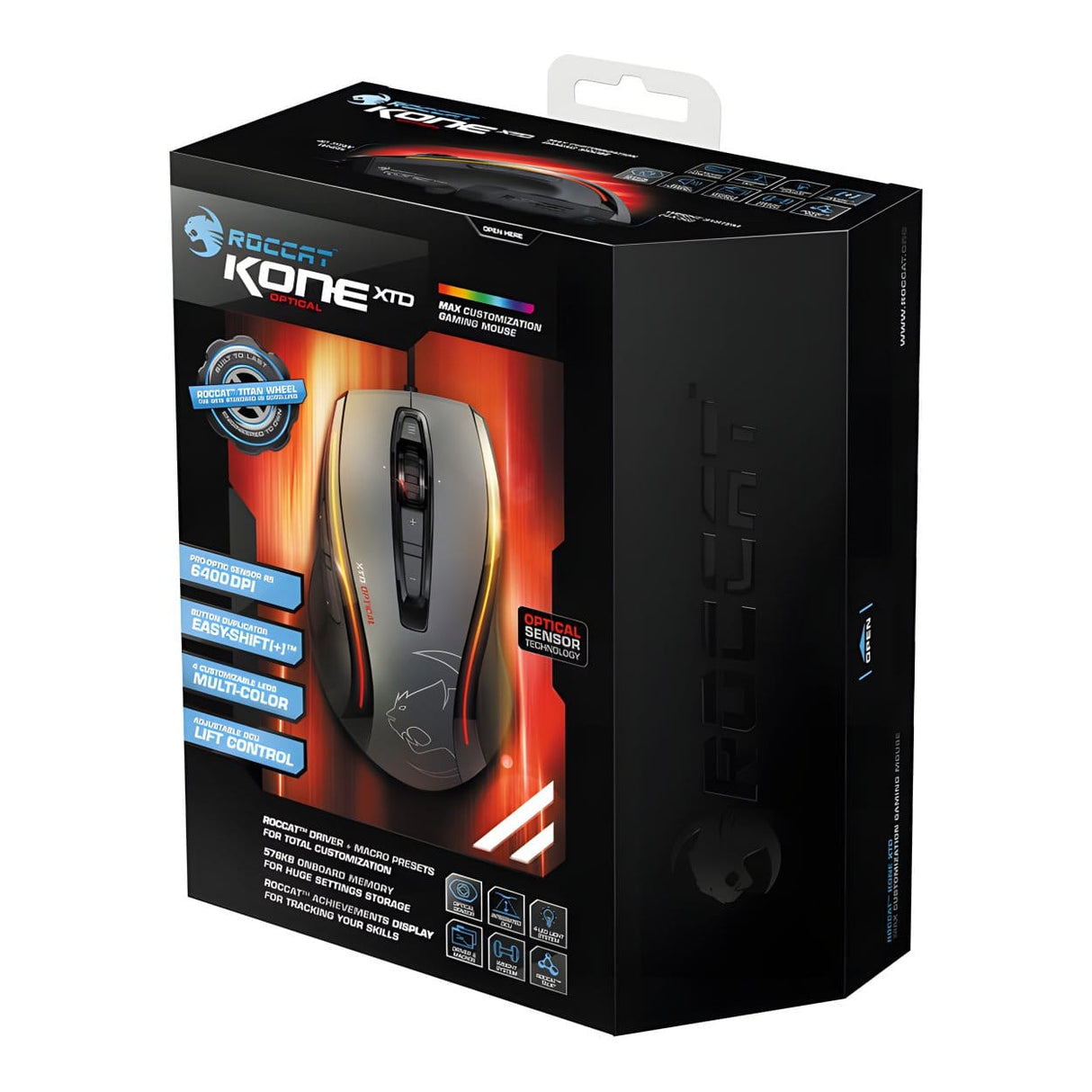 ROCCAT Kone XTD Optical Gaming Mouse ROC-11-811