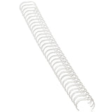 Renz 22mm Ring Wire Binding Combs White 50-pack RRW22.0WT2:1