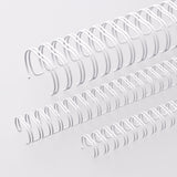 Ringwire 32.0mm 1.4-inch 2:1 Wire Binders White 20pk RRW32.0WT2:1
