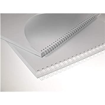 Ringwire 38.0mm 1 1.2-inch 2:1 Wire Binders White 20pk RRW38.0WT2:1