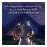 Netgear Nighthawk RS100 Wireless Router - Dual-band 2.4GHz and 5GHz 2.5 Gigabit Ethernet Black RS100-100EUS