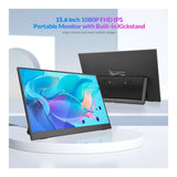 RII RS100+ 15.6-inch 1920 x 1080p FHD 16:9 60Hz LCD IPS Portable Monitor