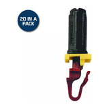 Rackstuds 2.2mm Red 20-pack RSL2.2R20-S2A