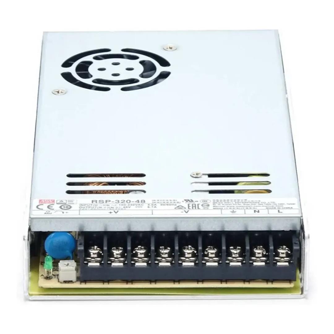 Mean Well 320W 48VDC Single Output Enclosed AC-DC Power Supply RSP-320-48