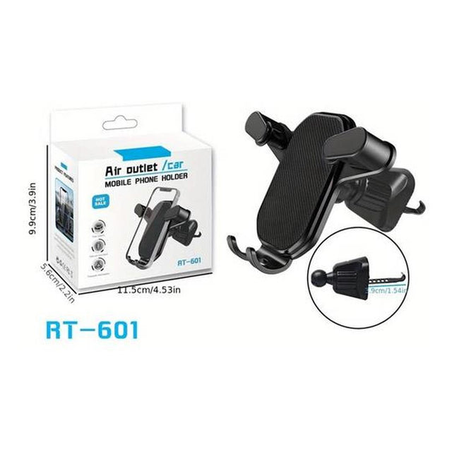 Ezra 360° Adjustable Car Air Vent Mobile Phone Holder Square Back RT-601