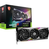 MSI Nvidia GeForce RTX 4080 16GB Gaming Trio GDDR6X Graphics Card