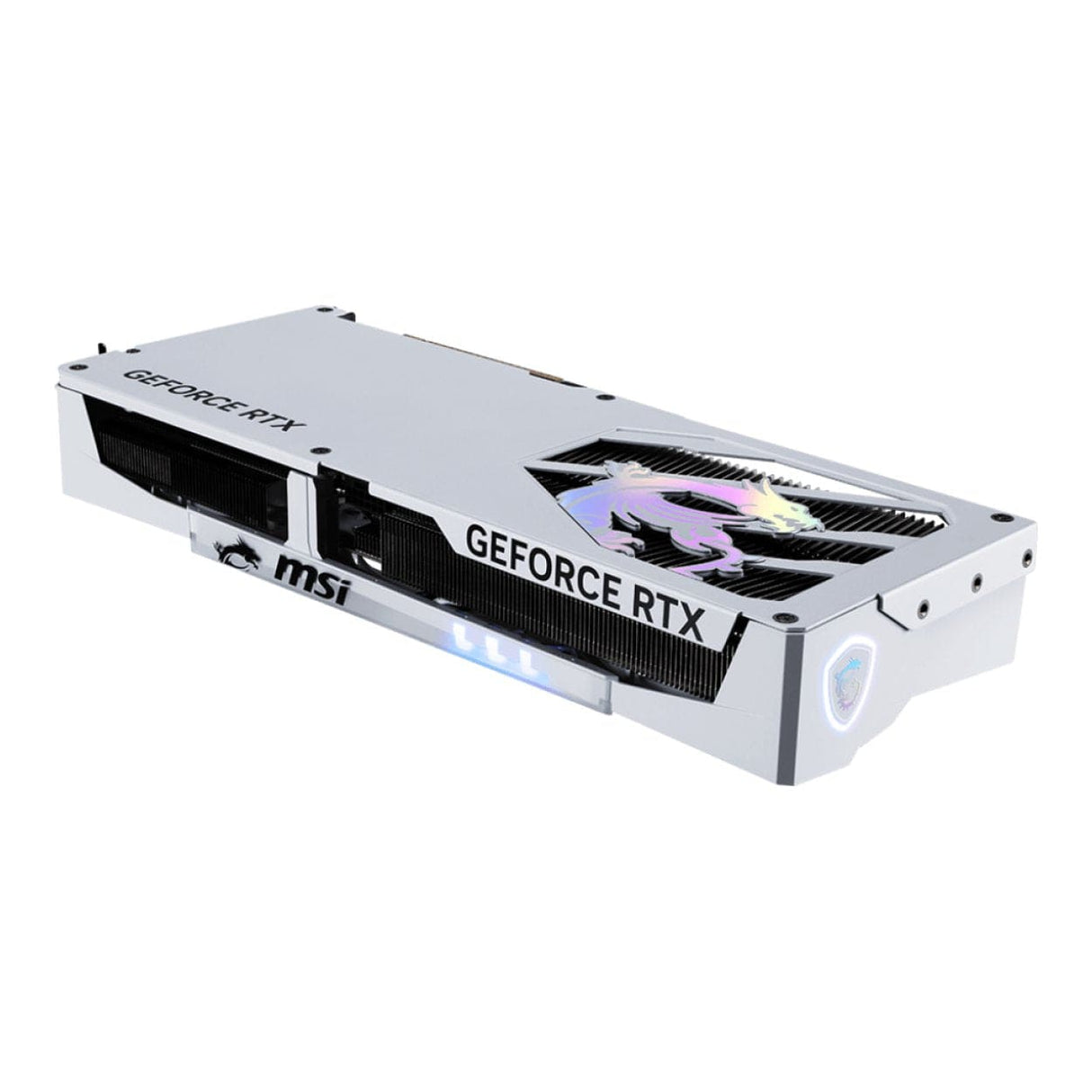 MSI GeForce RTX 5070 12G Gaming Trio OC 12GB GDDR7 Graphics Card White Edition