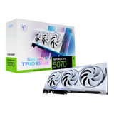 MSI GeForce RTX 5070 12G Gaming Trio OC 12GB GDDR7 Graphics Card White Edition