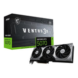 MSI GeForce RTX 5070 12G VENTUS 3X OC 12GB GDDR7 Graphics Card