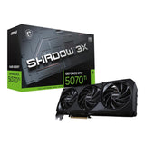 MSI GeForce RTX 5070 Ti 16G Shadow 3X OC 16GB GDDR7 Graphics Card