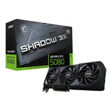 MSI GeForce RTX 5080 16G Shadow 3X OC 16GB GDDR7 Graphics Card