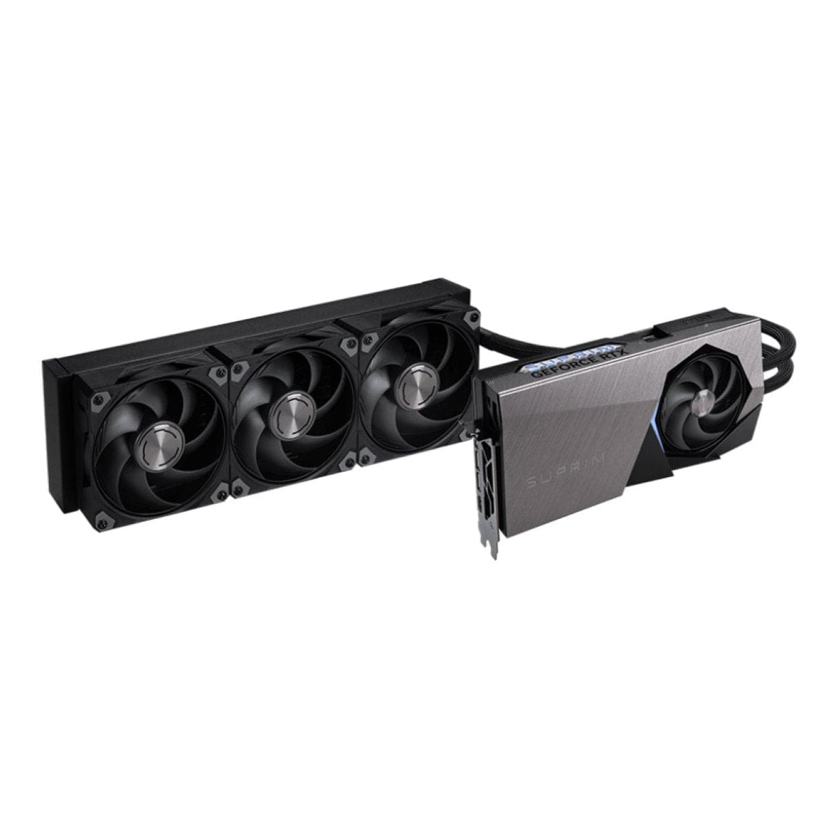 MSI GeForce RTX 5080 16G Suprim Liquid SOC 16GB GDDR7 Graphics Card
