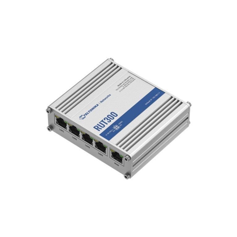Teltonika Wired Router Fast Ethernet Metallic Blue RUT300
