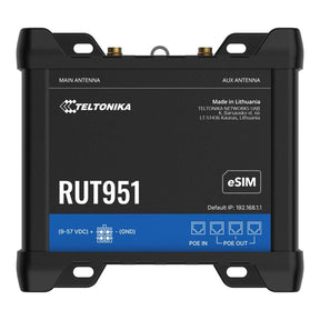 Teltonika RUT951 Dual-SIM LTE Wi-Fi 4 Cat 4 Industrial Router