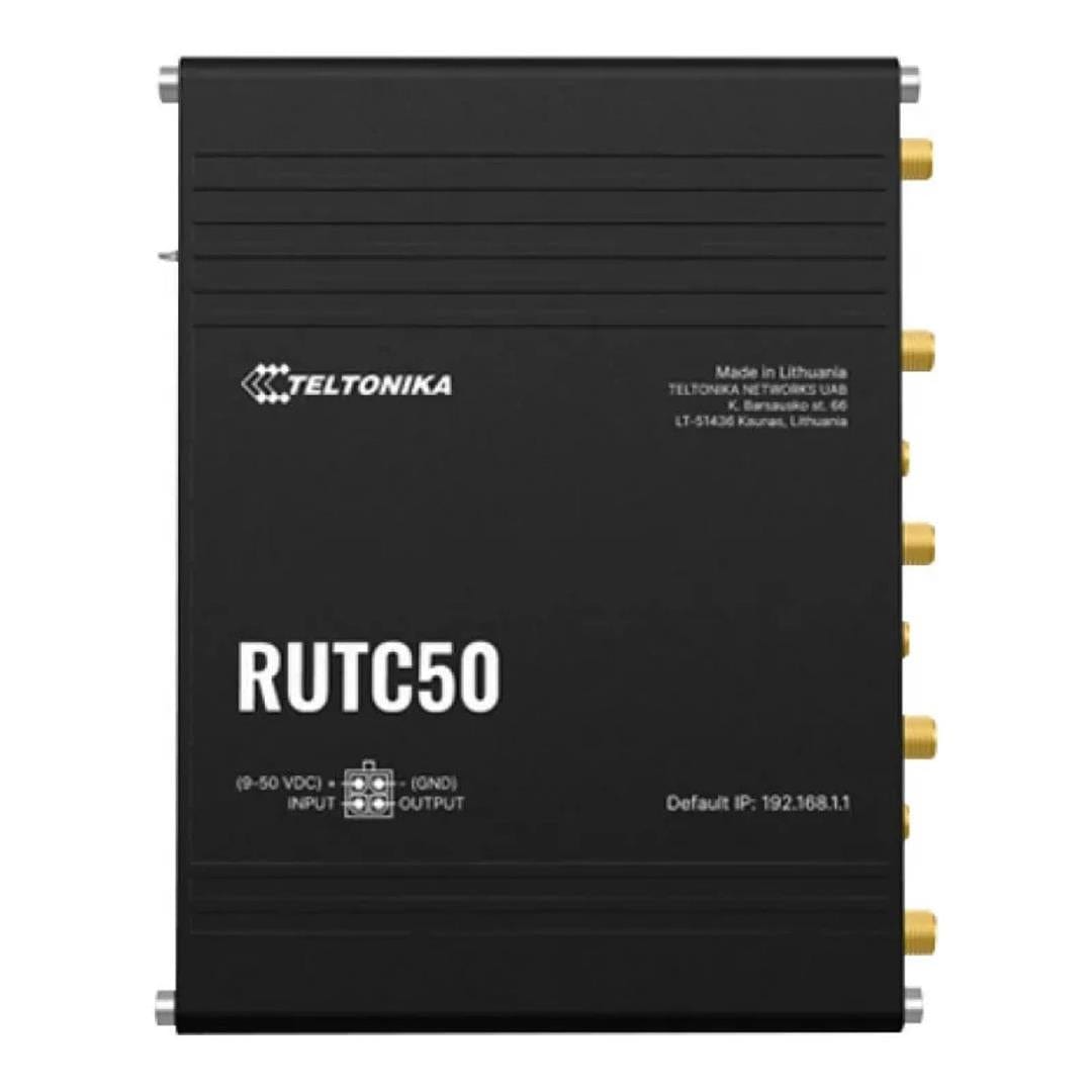 Teltonika RUTC50 5G Wireless Router - Dual-band 2.4 GHz and 5GHz Gigabit Ethernet