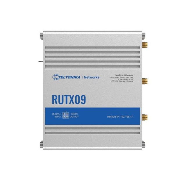 Teltonika RUTX09 wired router Aluminium