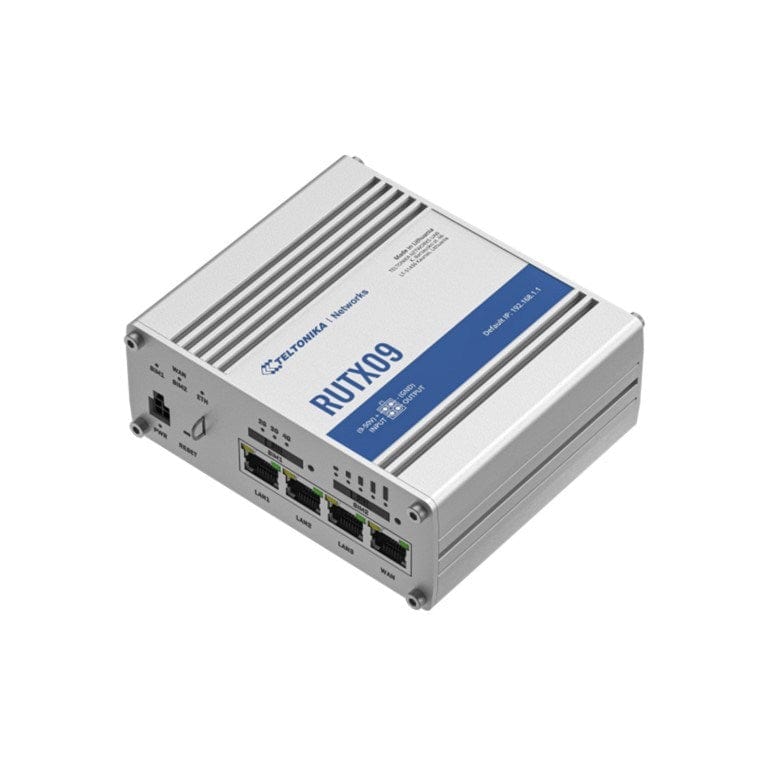 Teltonika RUTX09 wired router Aluminium