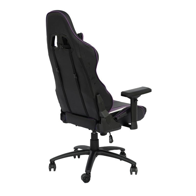 Rogueware GC200 Performance Gaming Chair - Black and Purple RW-GC200-BKPL
