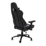 Rogueware GC200 Performance Gaming Chair - Black and Purple RW-GC200-BKPL