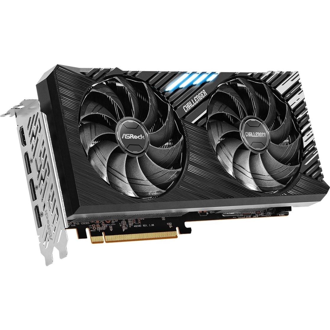 ASRock Radeon RX 7800 XT Challenger 16G OC 16GB GDDR6 Graphics Card RX7800XT CL 16GO