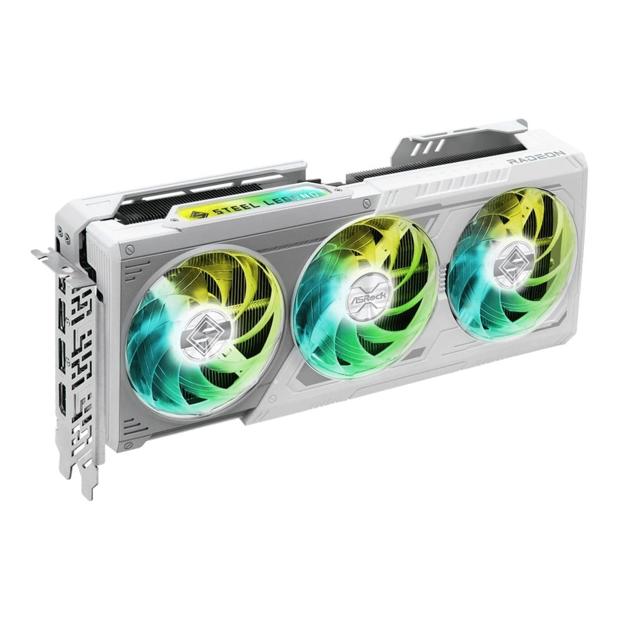 ASRock Radeon RX 9070 XT Steel Legend 16GB GDDR6 Graphics Card