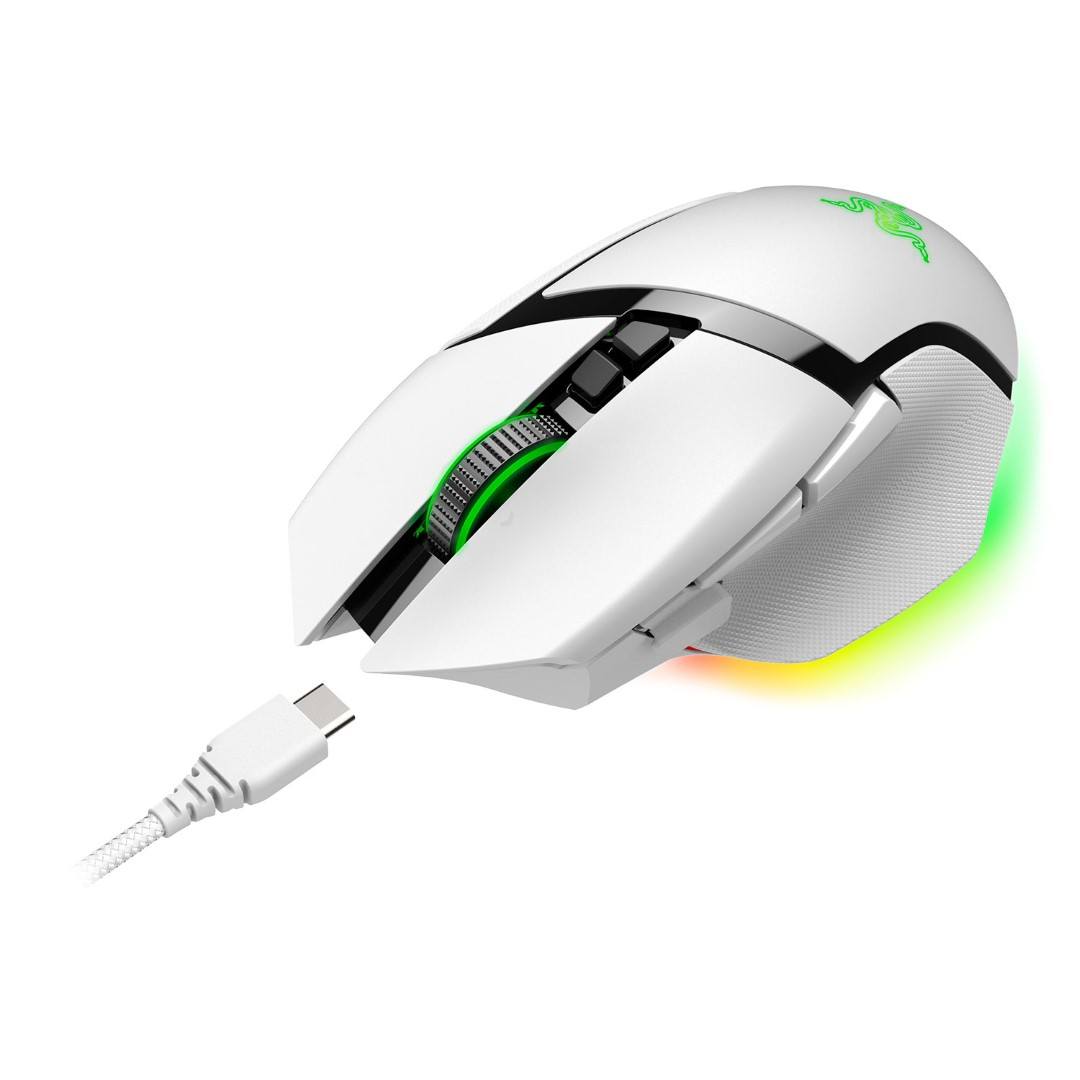 Razer Basilisk V3 Pro Edition Wireless Gaming Mouse - White RZ01