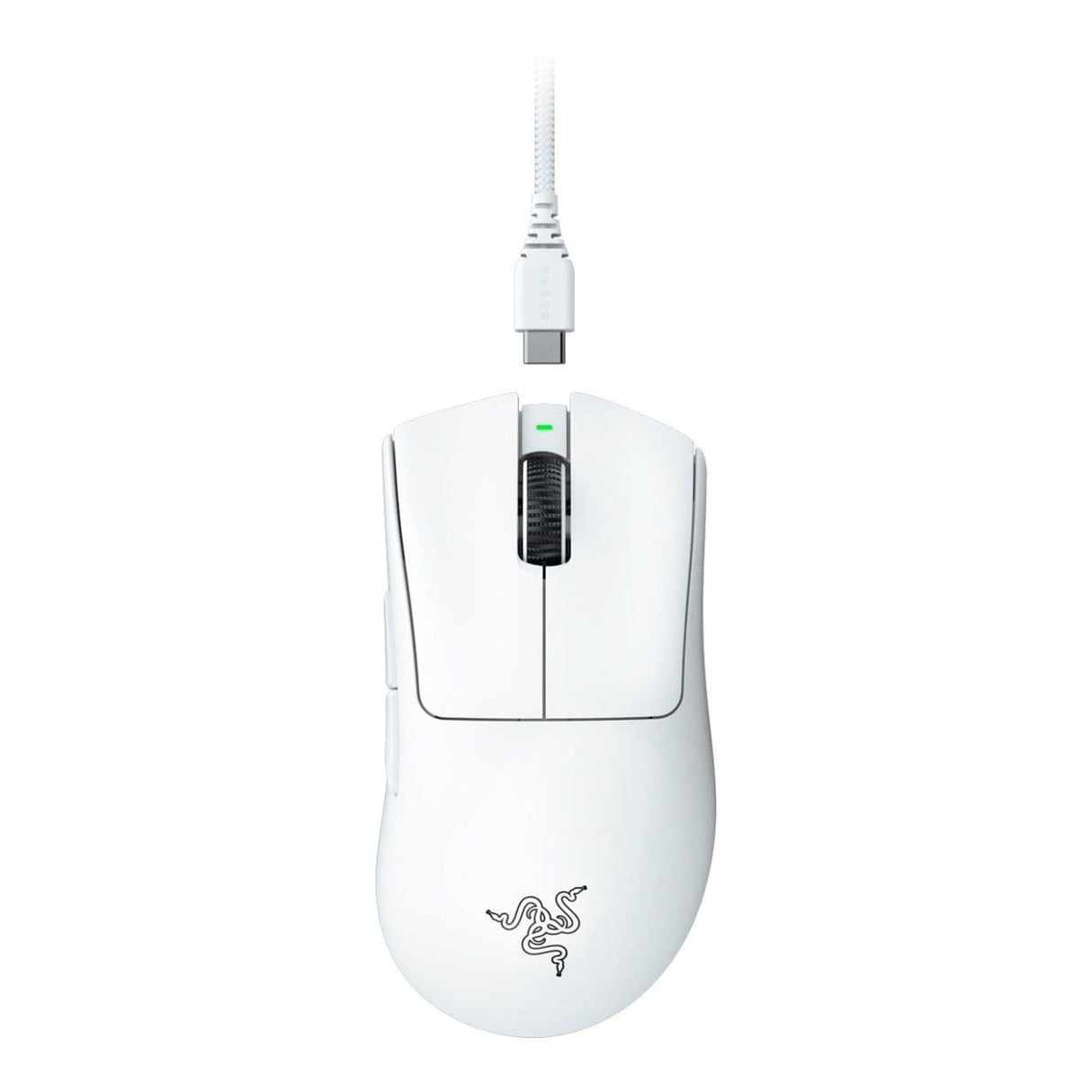Razer DeathAdder V3 Pro Wireless Ergonomic Esports Mouse White RZ01-04630200-R3G1