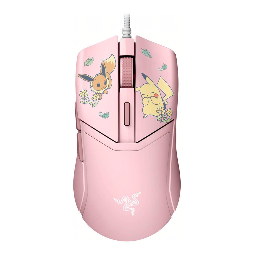 Razer Cobra Wired Gaming Mouse - Pokemon Pikachu and Eevee Edition RZ01-04650900-RUEA