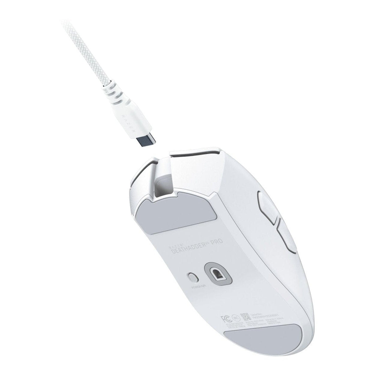 Razer DeathAdder V4 Pro RF Wireless USB Type-A Gaming Mouse White RZ01-05330200-R3G1