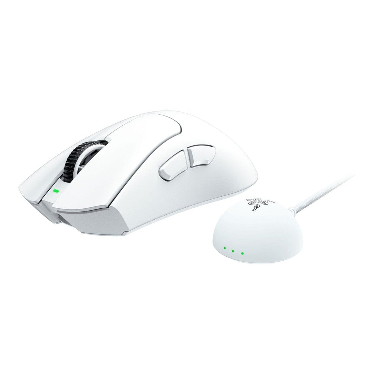 Razer DeathAdder V4 Pro RF Wireless USB Type-A Gaming Mouse White RZ01-05330200-R3G1