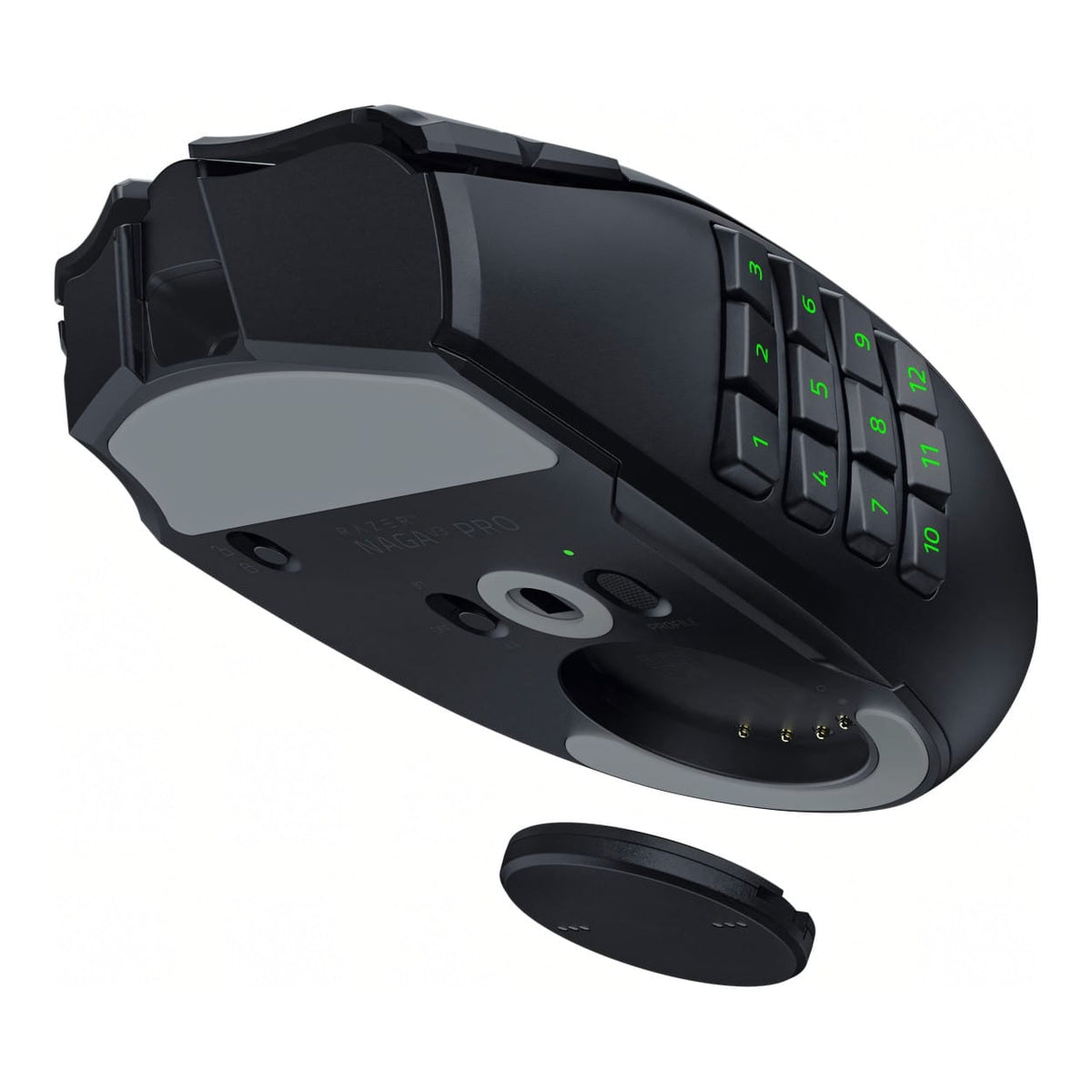 Razer Naga V3 Pro MMO Swappable Side Plates Wireless Gaming Mouse RZ01-05660100-R3G1