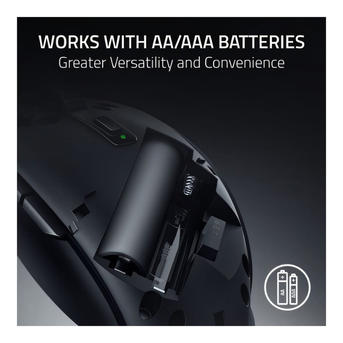 Razer Orochi V2 2026 HyperSpeed Wireless Bluetooth Gaming Mouse - Black RZ01-05690100-R3M1