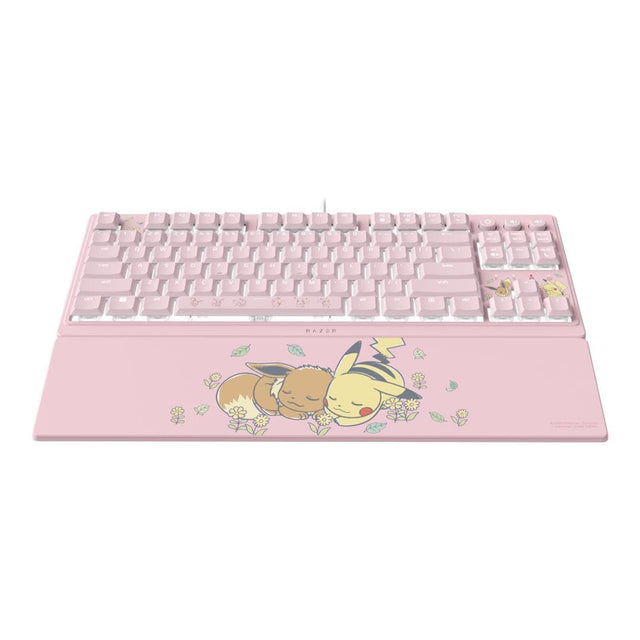 Razer Ornata V3 Tenkeyless Wired Gaming Keyboard - Pokemon Pikachu and Eevee Edition RZ03-04882400-RUEA