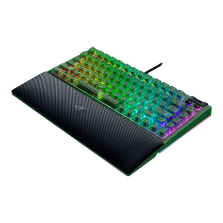 Razer BlackWidow V4 75 Mechanical Gaming Keyboard - Phantom Green Edition RZ03-05003300-R3M1