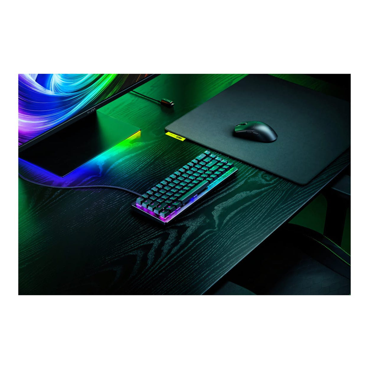Razer Huntsman V3 HE Magnetic Mini 65 8KHz Snap Flex Gaming Keyboard - Black RZ03-05930100-R3M1