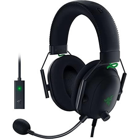 Razer BlackShark V2 Wired Gaming Headsets with USB Sound Card Black RZ04-03230300-R3M1