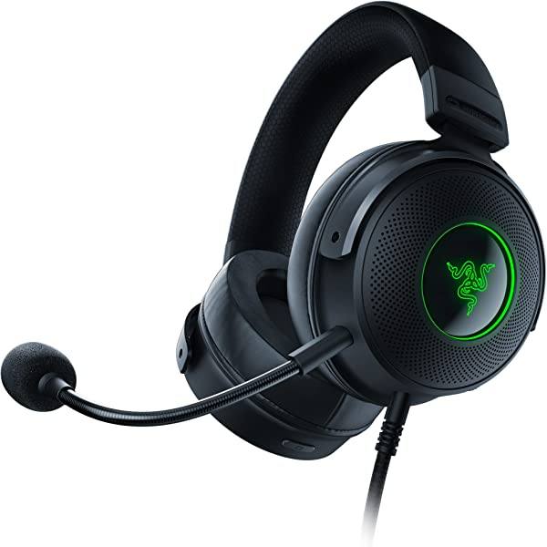 Razer BlackShark V2 Wired Gaming Headsets with USB Sound Card Black RZ04-03230300-R3M1