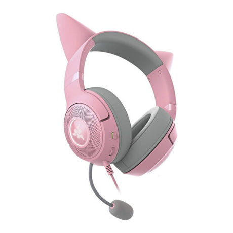 Razer Kraken Kitty V2 RGB Wired Headset Quartz Pink RZ04-04730200-R3M1