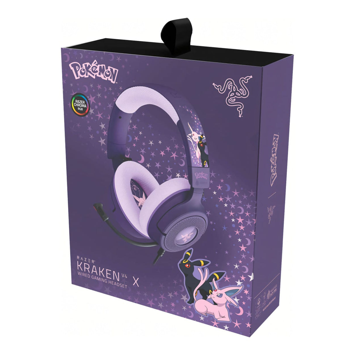 Razer Kraken V4 X USB-C Gaming Headset - Pokemon Espeon and Umbreon Edition RZ04-05180700-RUEA