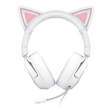 Razer Kraken Kitty v3 X Wired Gaming Headset - White RZ04-05350300-R3M1