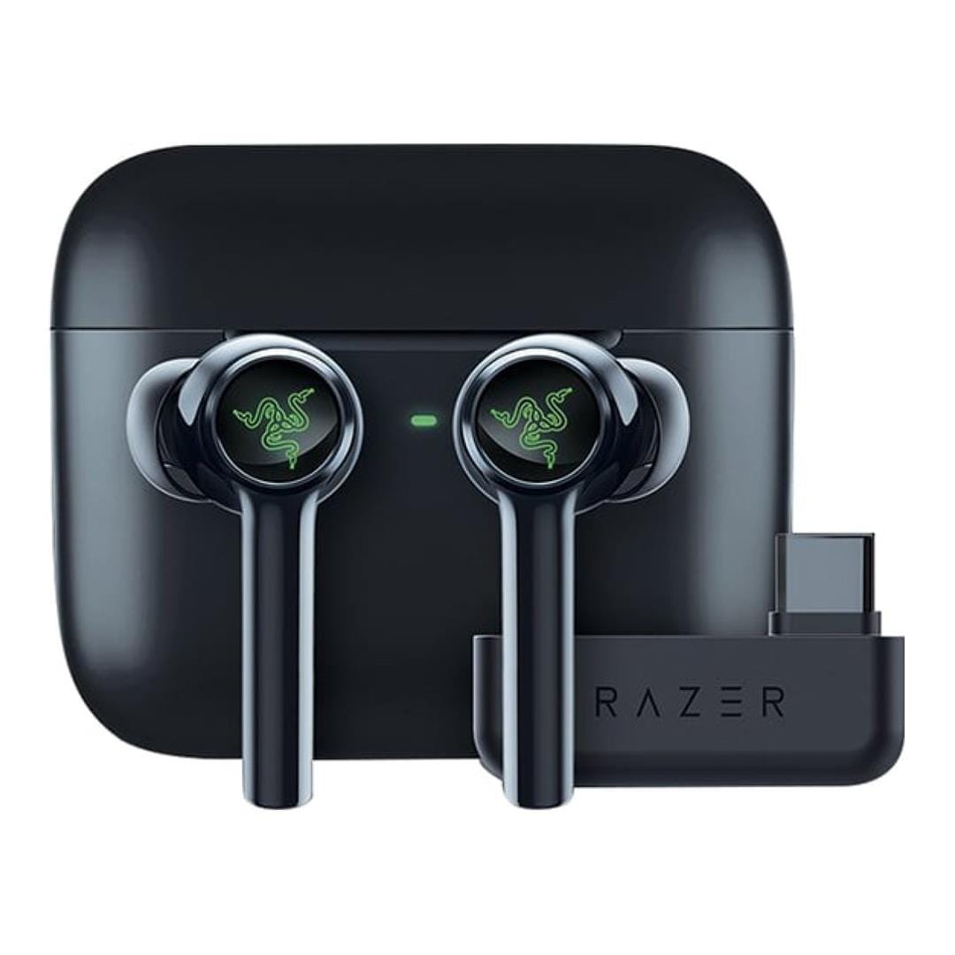 Razer Hammerhead Pro HyperSpeed Wireless Gaming Earbuds with Charging Case Black RZ12-04590100-R3G1