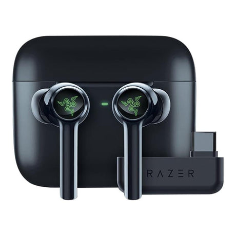 Razer Hammerhead Pro HyperSpeed Wireless Gaming Earbuds with Charging Case Black RZ12-04590100-R3G1