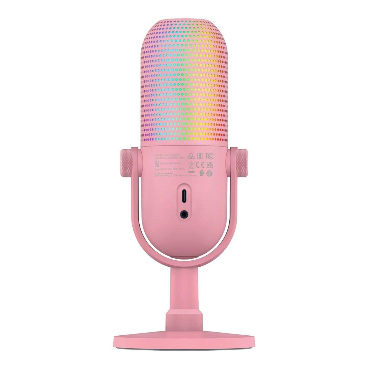 Razer Seiren V3 Chroma Wired RGB Microphone Quartz Pink RZ19