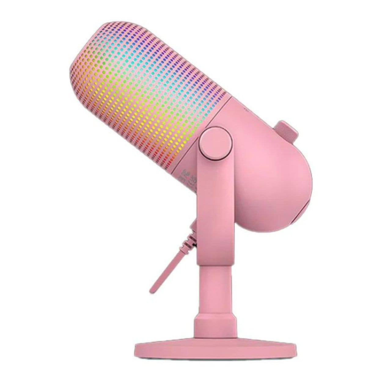 Razer Seiren V3 Chroma レイザー マイク ピンク Razer Seiren V3 Chroma Wired RGB Microphone Quartz Pink RZ19